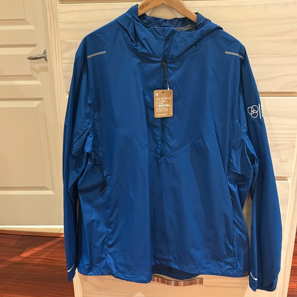 Unisex rain jacket